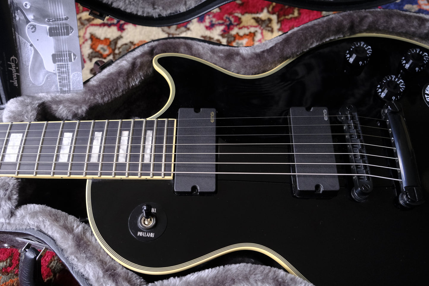 Epiphone Matt Heafy Signature Les Paul Custom 7 2014 Ebony