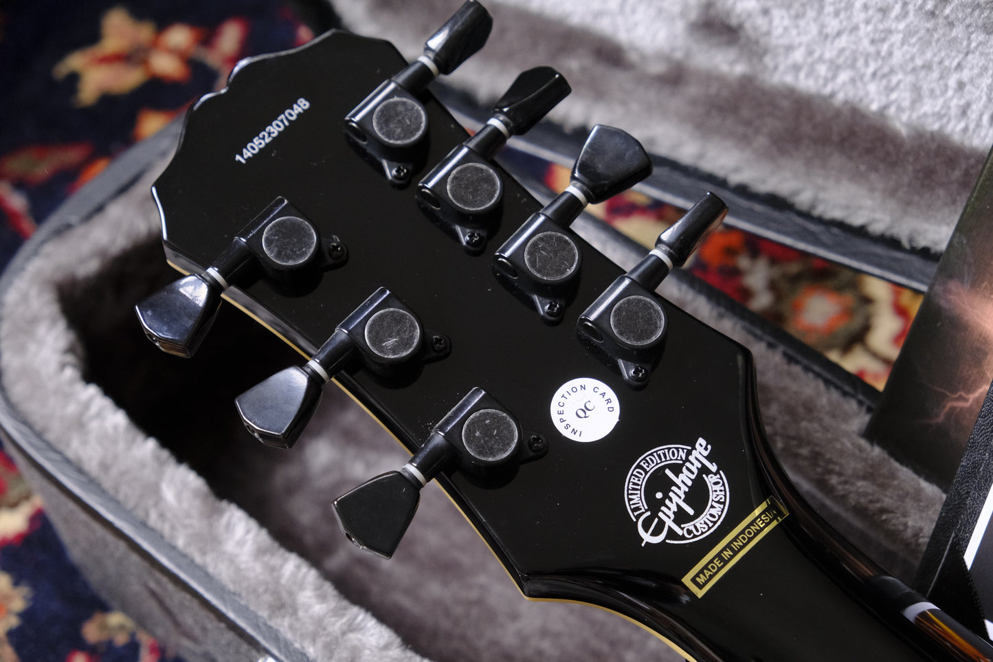 Epiphone Matt Heafy Signature Les Paul Custom 7 2014 Ebony