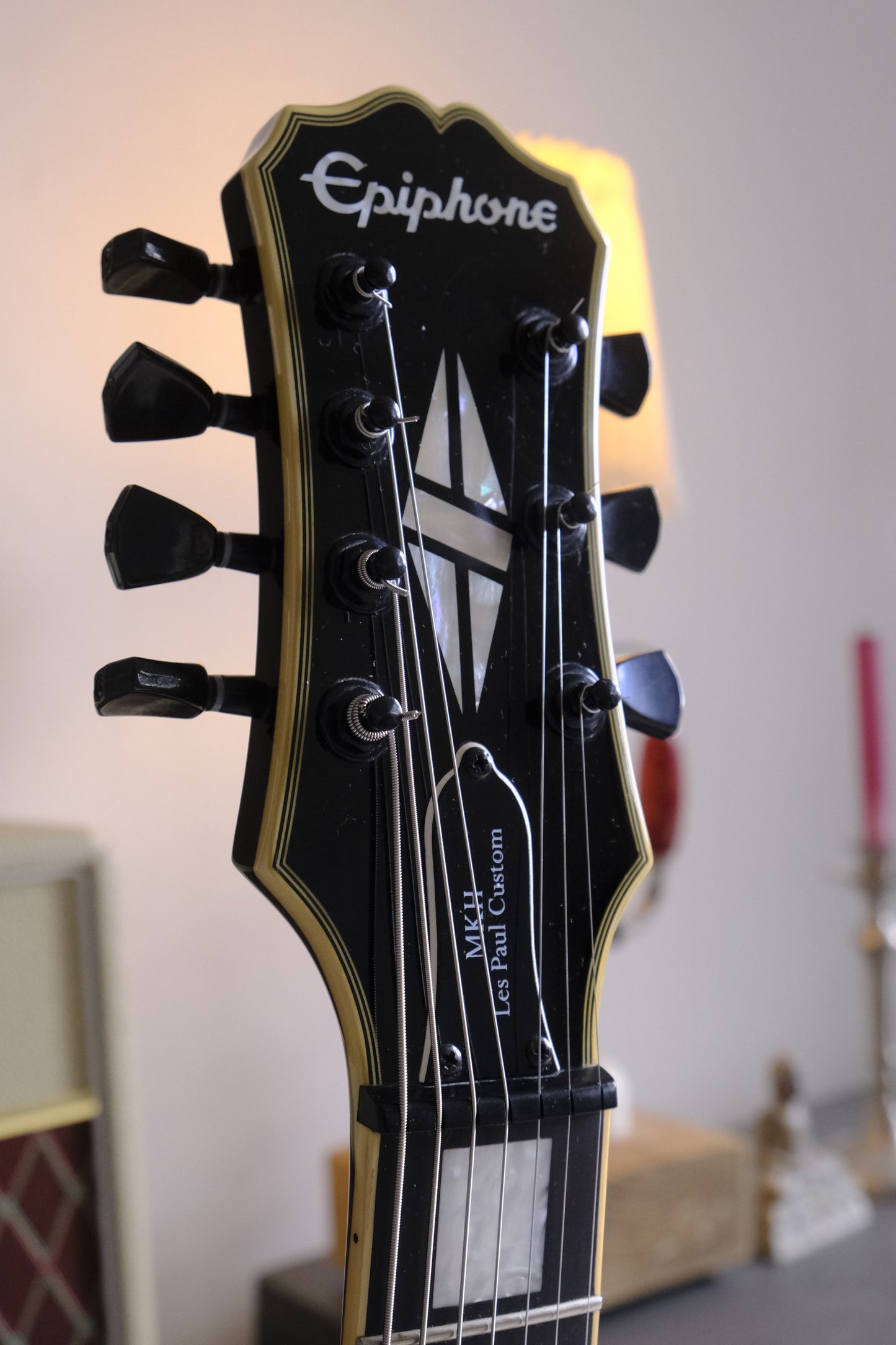 Epiphone Matt Heafy Signature Les Paul Custom 7 2014 Ebony