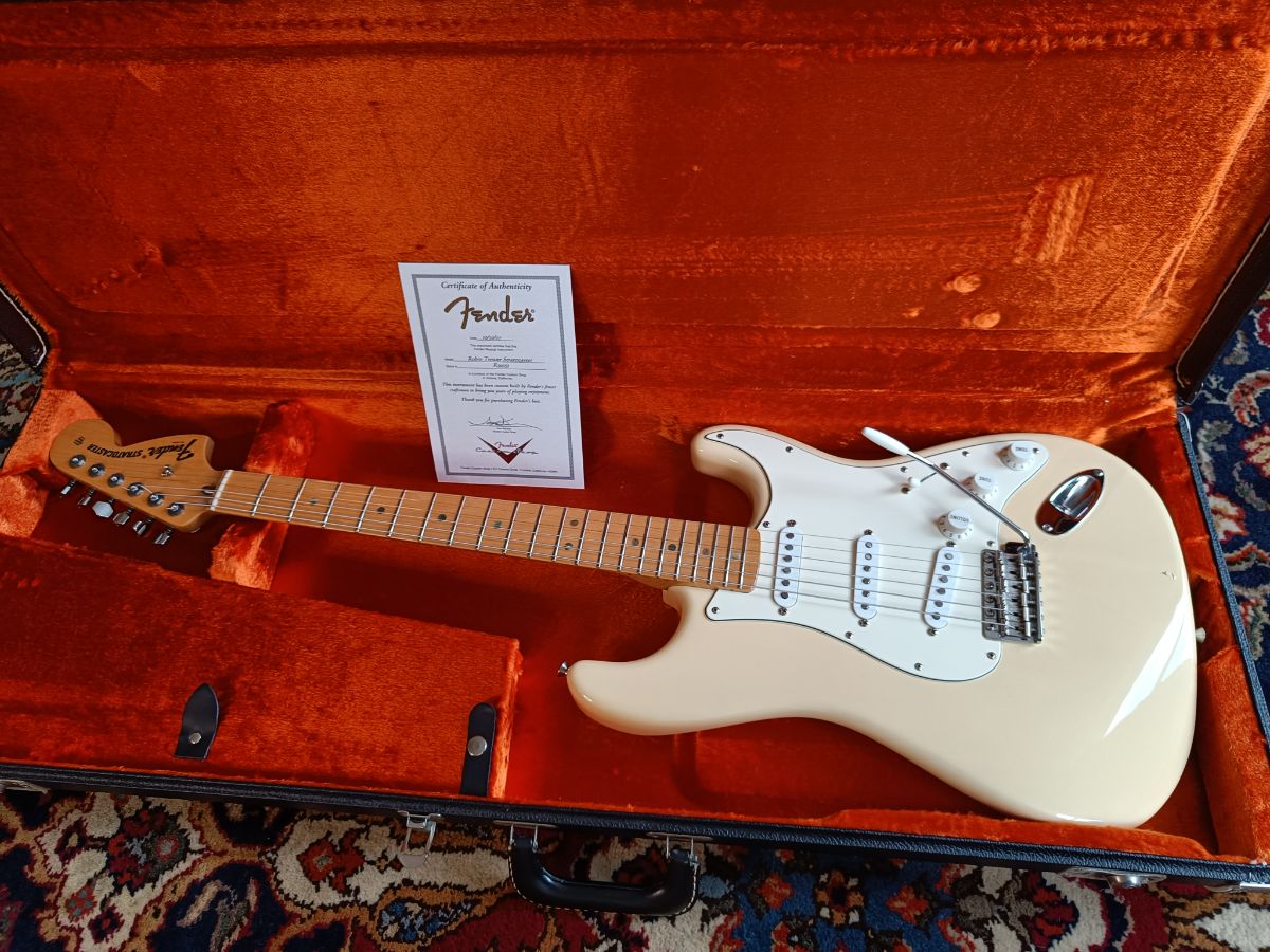 Fender Custom Shop Robin Trower Stratocaster 2007 Arctic White