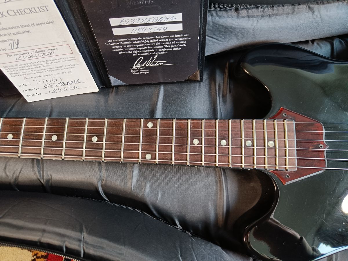 Gibson Memphis ES-339 Studio (Single Pickup) 2013 - Ebony