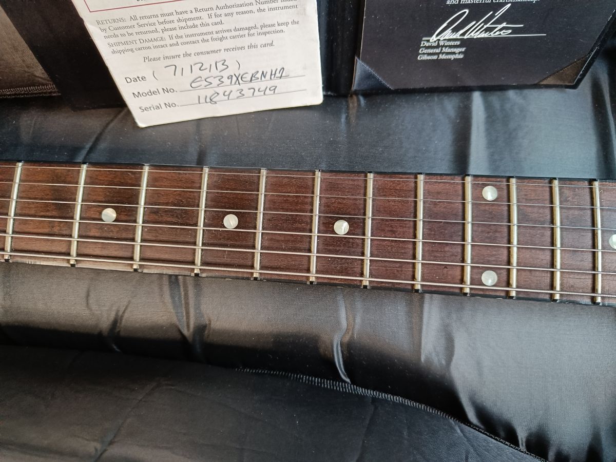 Gibson Memphis ES-339 Studio (Single Pickup) 2013 - Ebony