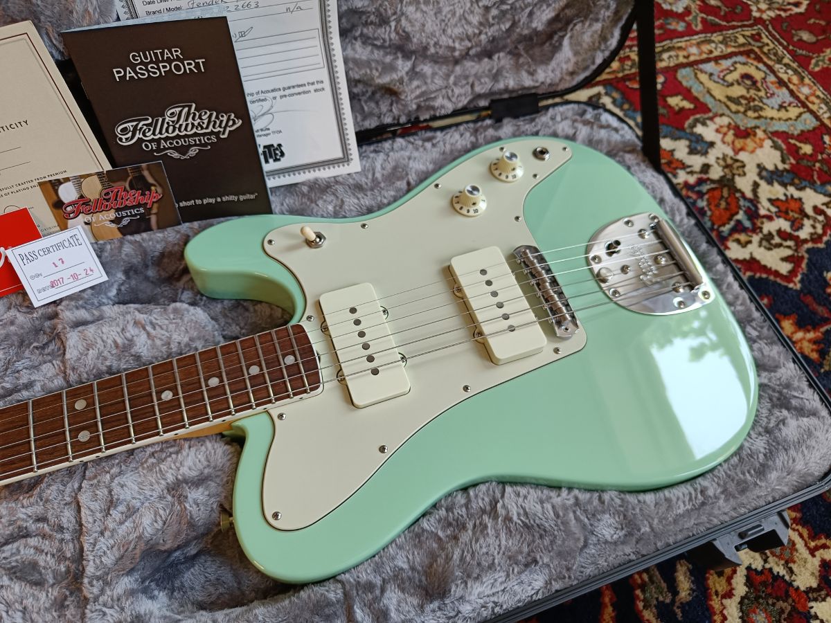 Fender Limited Edition Parallel Universe Series Jazz Tele 2018 - Surf Green