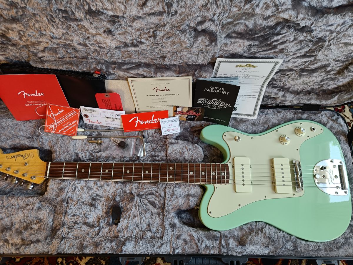 Fender Limited Edition Parallel Universe Series Jazz Tele 2018 - Surf Green
