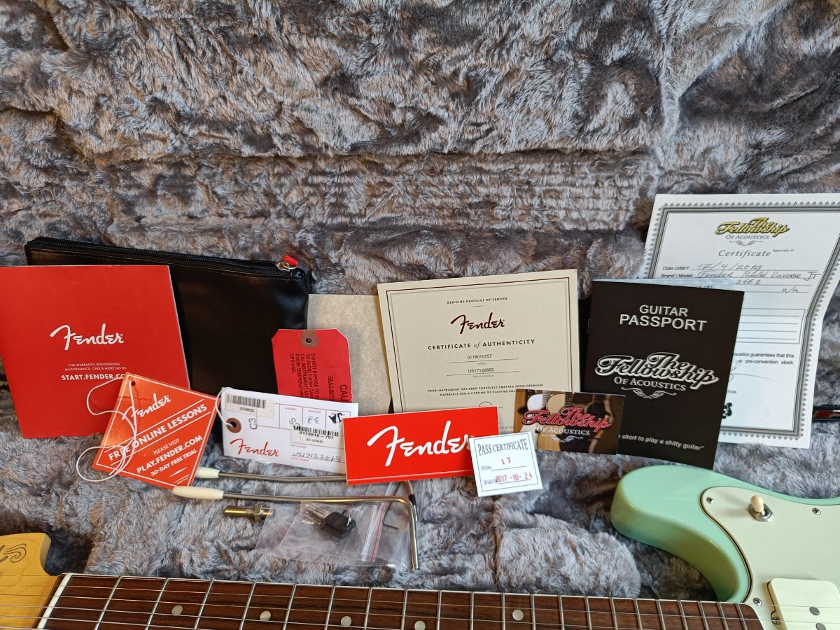 Fender Limited Edition Parallel Universe Series Jazz Tele 2018 - Surf Green