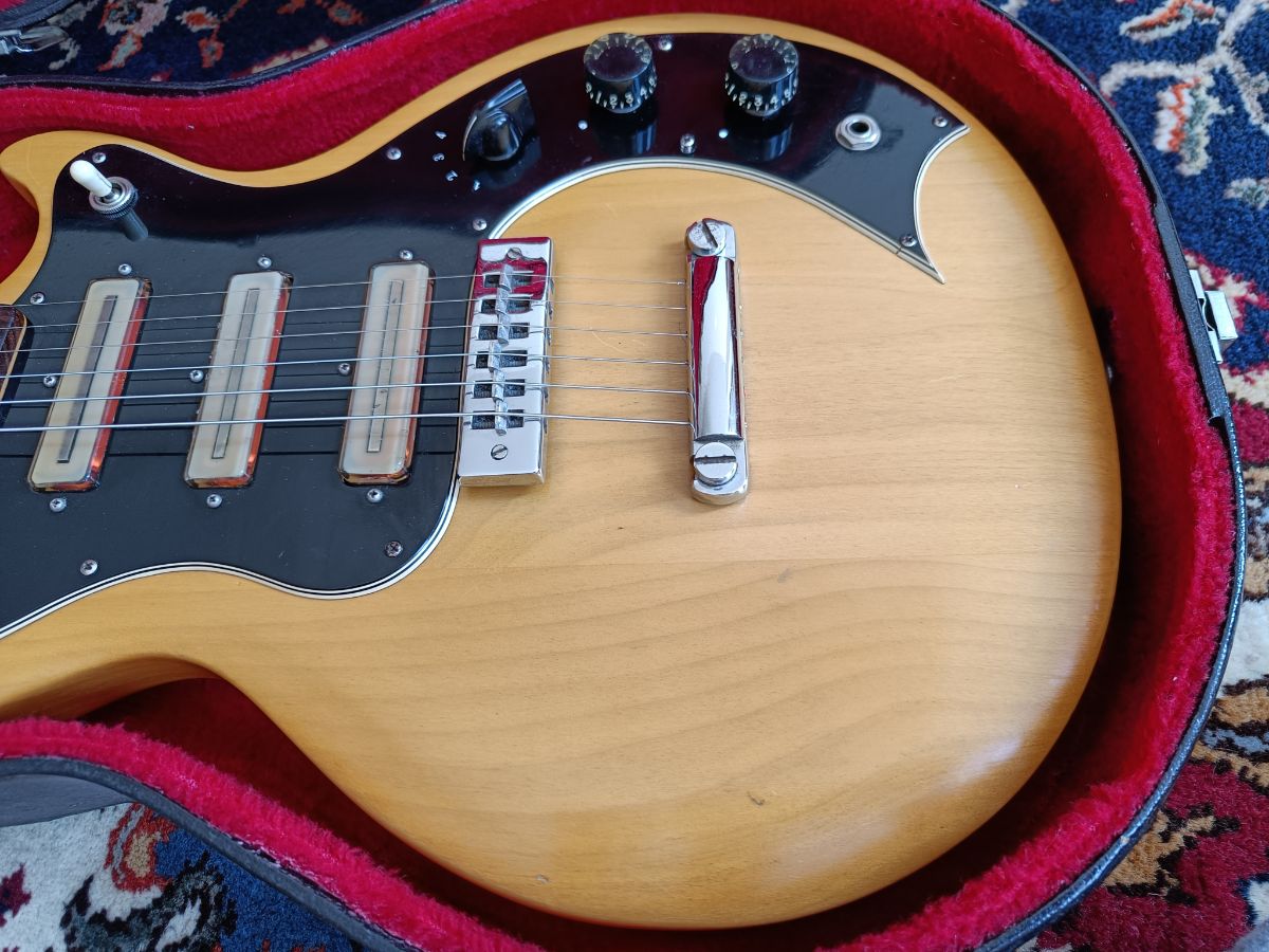 Gibson S-1 with Rosewood Fretboard 1976 Natural Satin