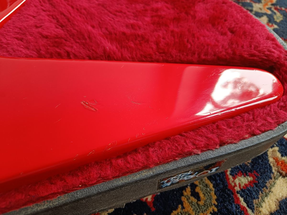 Gibson Flying V I with Stop Bar Tailpiece and Offset Knobs 1987 Red