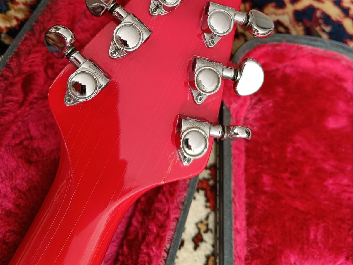 Gibson Flying V I with Stop Bar Tailpiece and Offset Knobs 1987 Red
