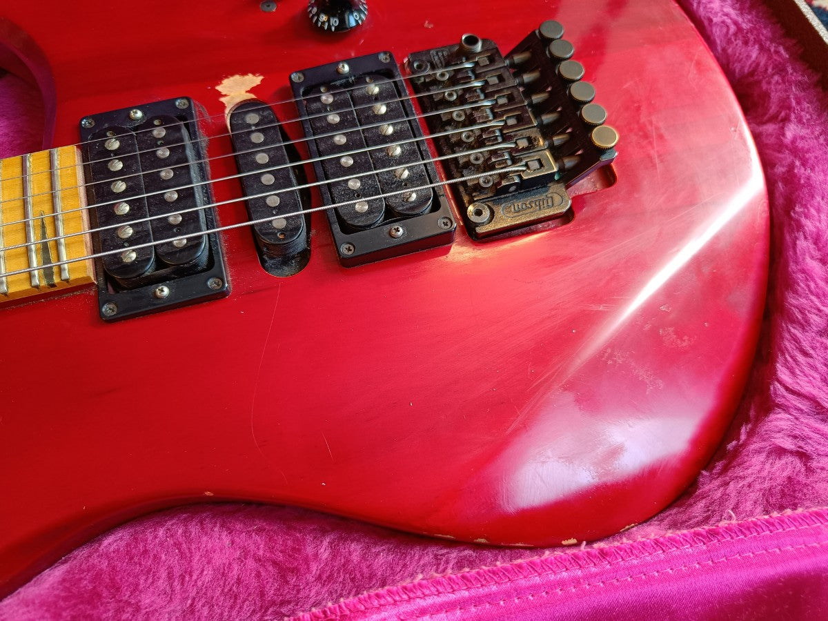 Gibson M-III 1994 Trans Red