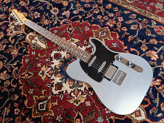 Fender Blacktop Baritone Telecaster 2012 Ghost Silver