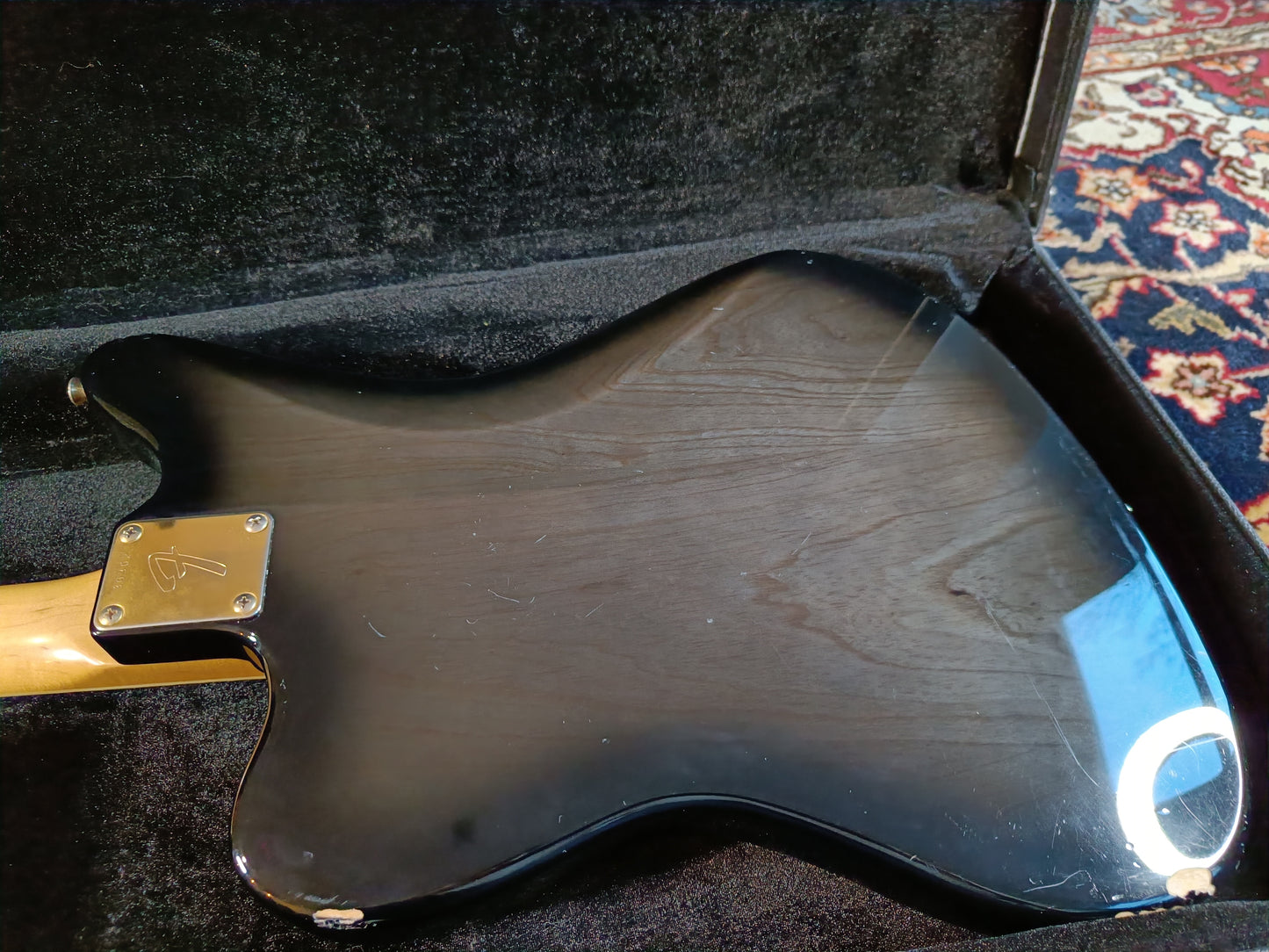 Fender The Ventures Jazzmaster MIJ Midnight Black Transparent
