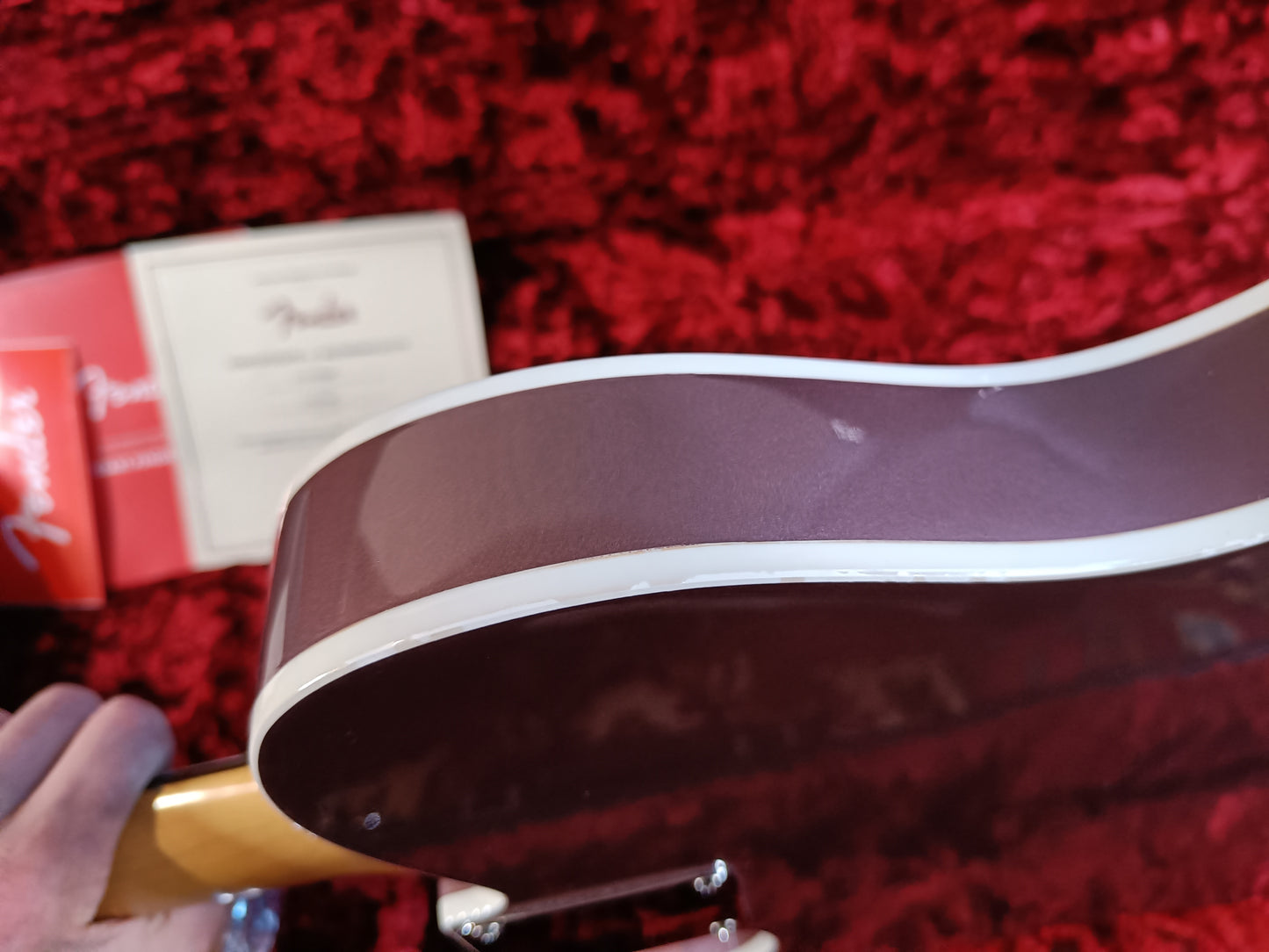 Fender American Original '60s Telecaster 2020 Burgundy Mist Metallic