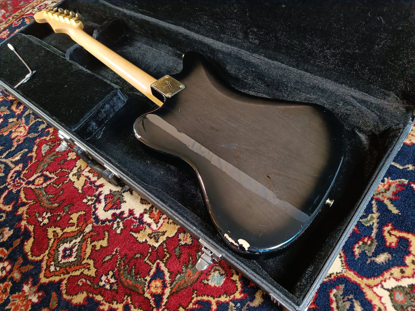 Fender The Ventures Jazzmaster MIJ Midnight Black Transparent