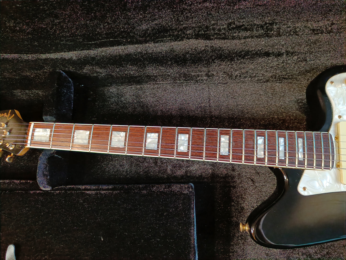 Fender The Ventures Jazzmaster MIJ Midnight Black Transparent