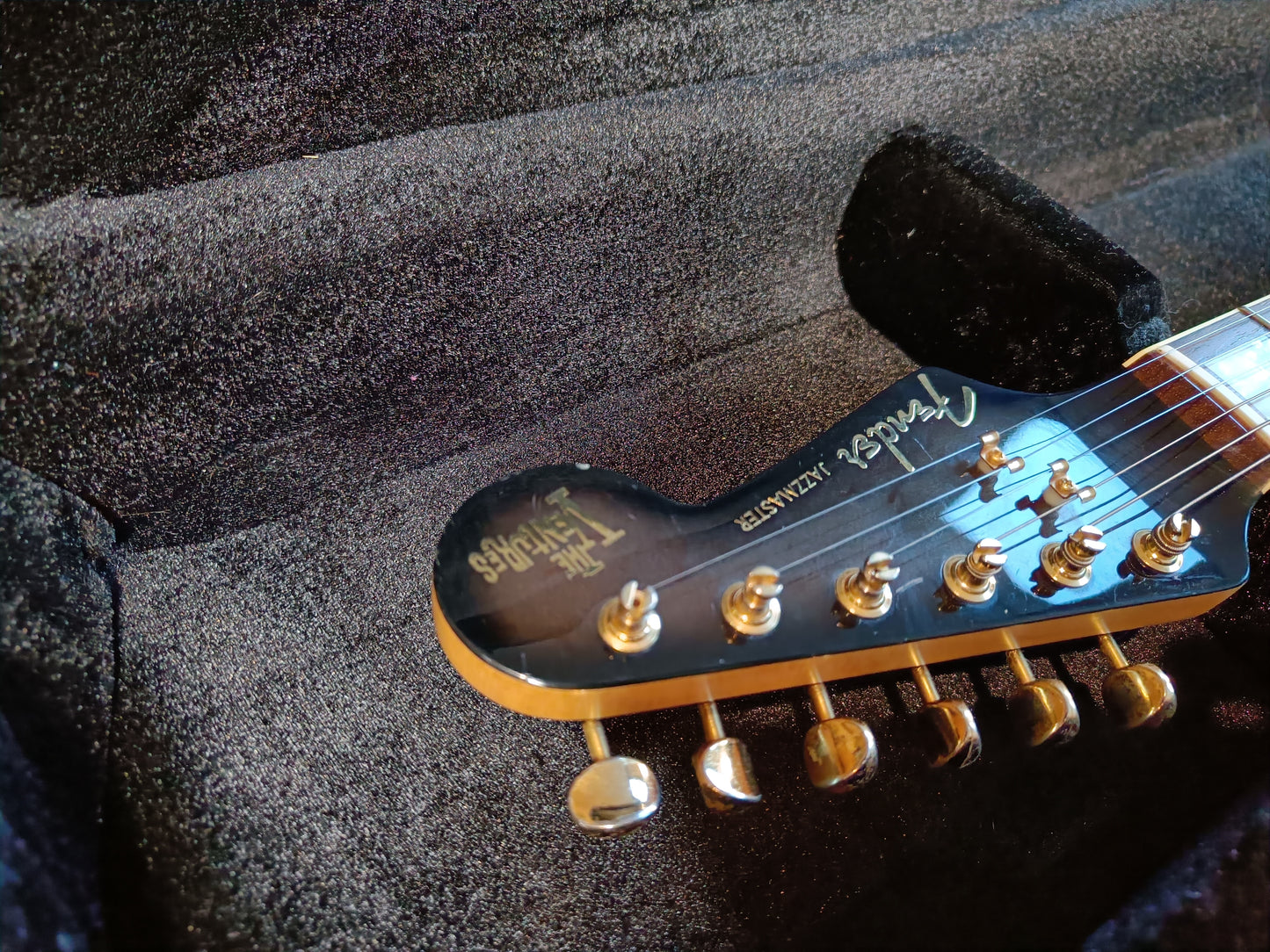 Fender The Ventures Jazzmaster MIJ Midnight Black Transparent