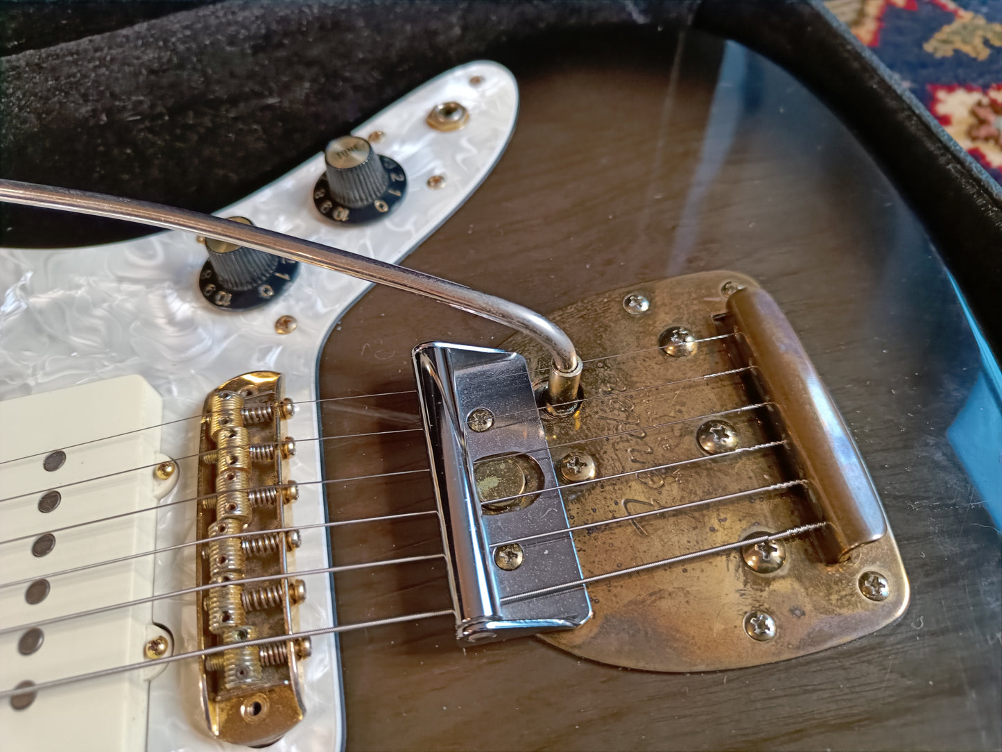Fender The Ventures Jazzmaster MIJ Midnight Black Transparent