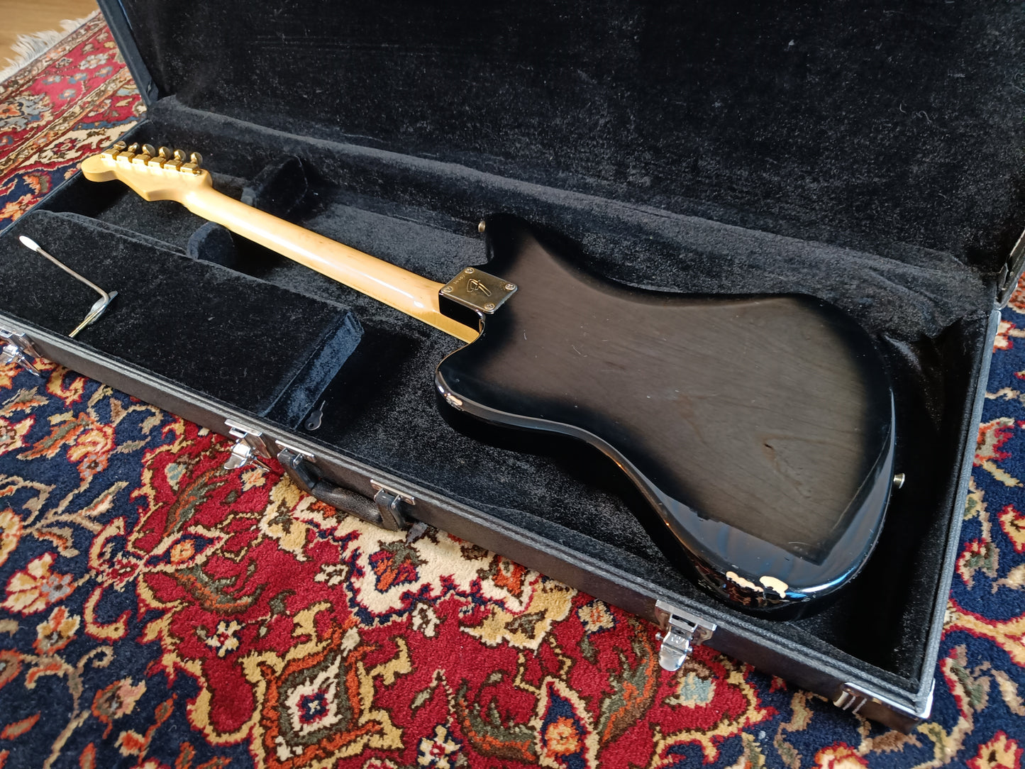 Fender The Ventures Jazzmaster MIJ Midnight Black Transparent