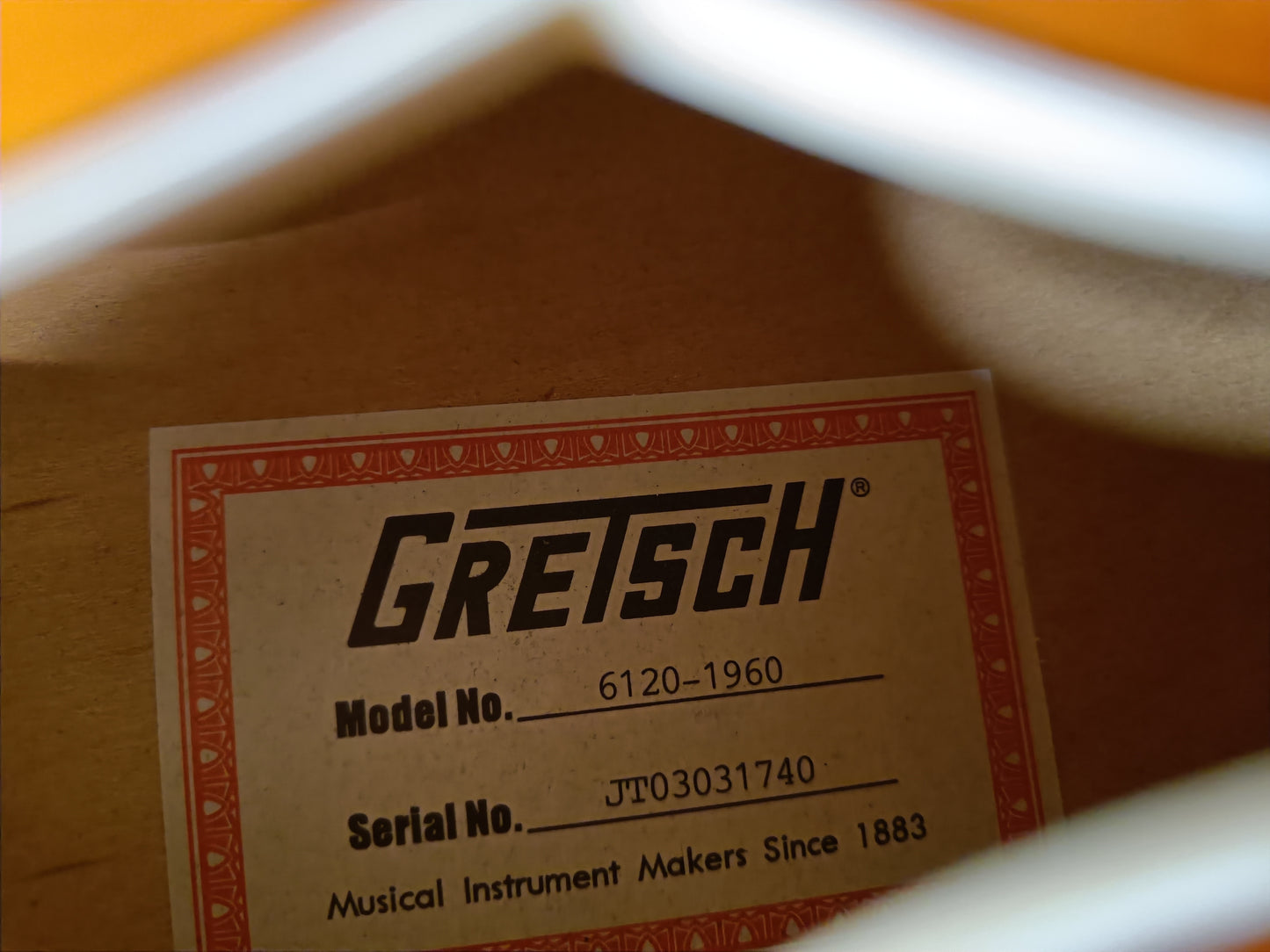 Gretsch G6120-1960 Nashville 2003 Western Maple Stain