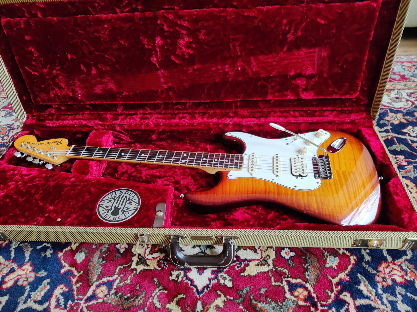 Fender American Select Stratocaster HSS 2012 Antigue Burst