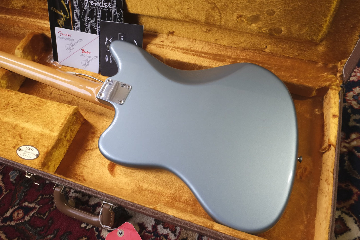 Fender American Vintage '62 Jaguar 2007 Ice Blue Metallic