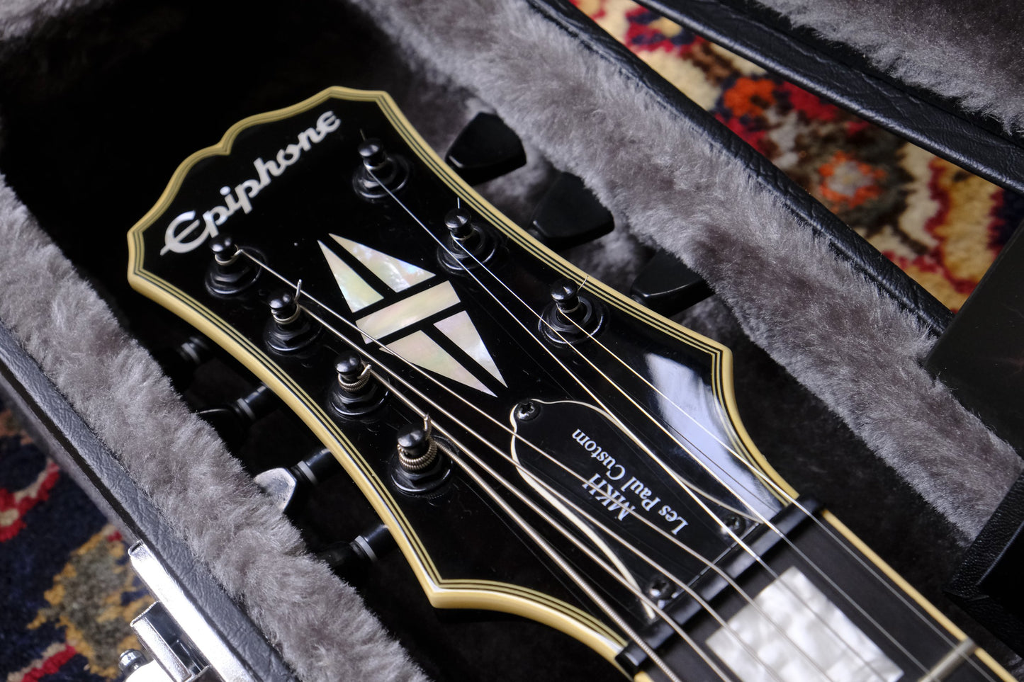 Epiphone Matt Heafy Signature Les Paul Custom 7 2014 Ebony