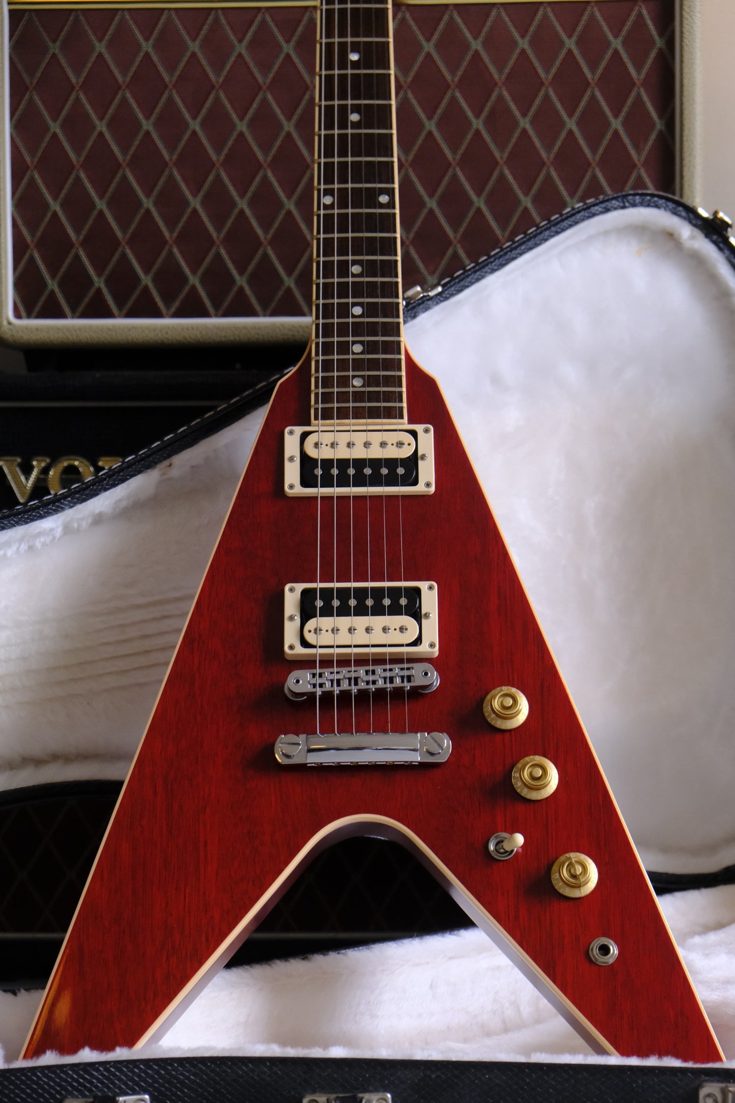 Gibson Flying V Pro T 2016 Wine Red