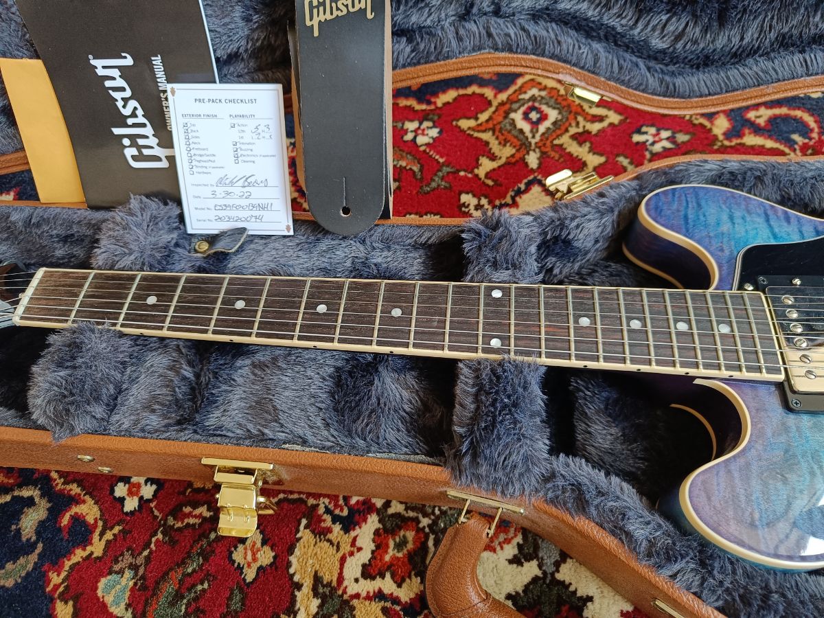 Gibson ES-339 Figured 2022 Blueberry Burst