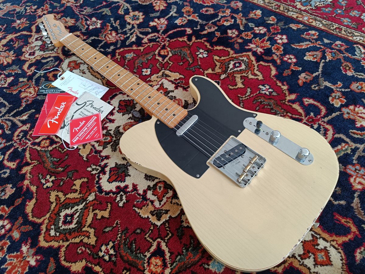 Fender Vintera Road Worn '50s Telecaster 2020 Vintage Blonde