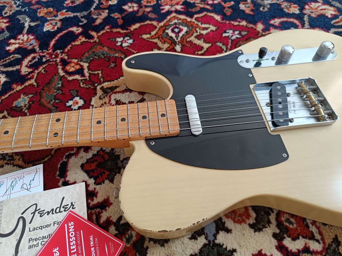 Fender Vintera Road Worn '50s Telecaster 2020 Vintage Blonde