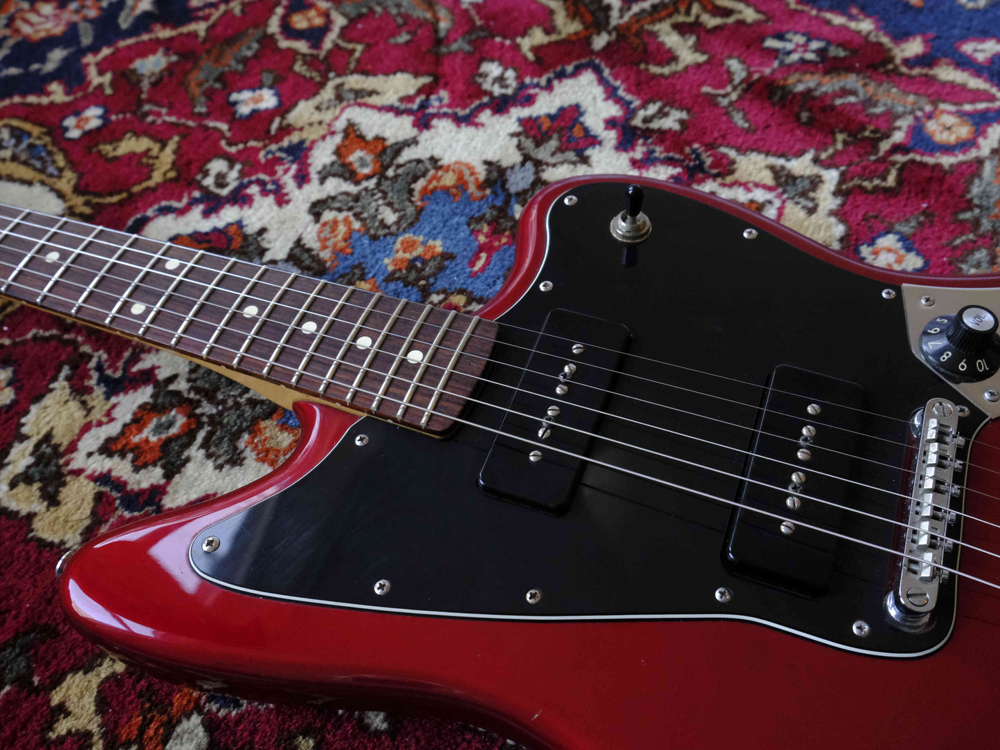 Fender Blacktop Jaguar 90 2012 Candy Apple Red