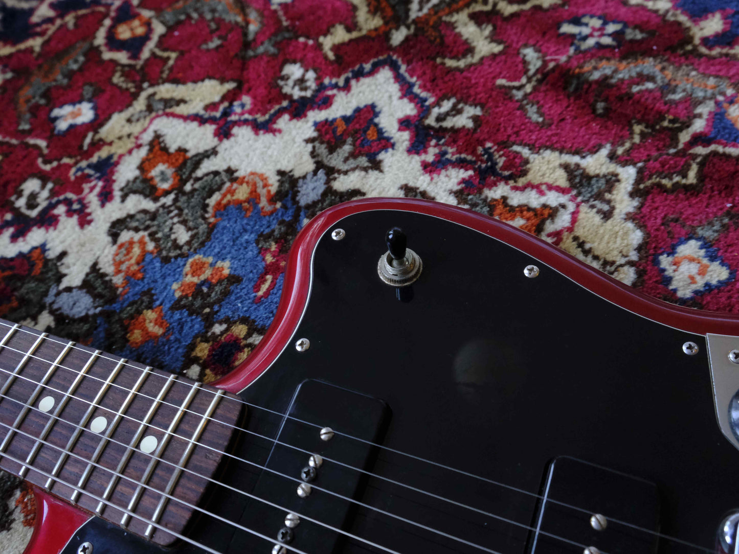 Fender Blacktop Jaguar 90 2012 Candy Apple Red