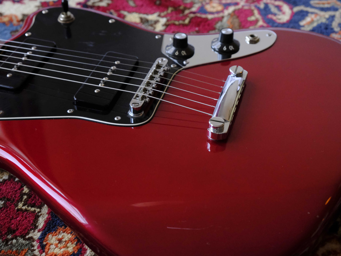 Fender Blacktop Jaguar 90 2012 Candy Apple Red