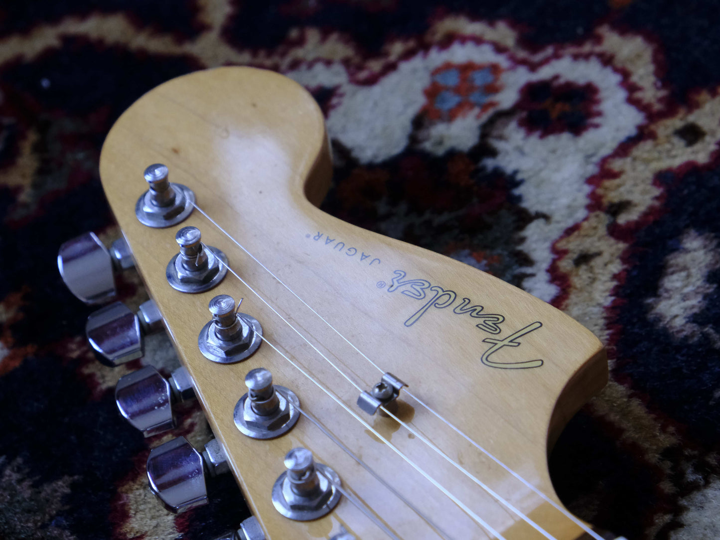 Fender Blacktop Jaguar 90 2012 Candy Apple Red