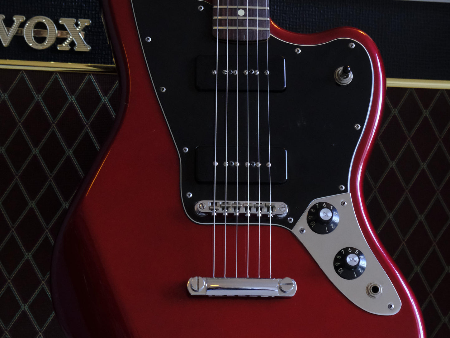 Fender Blacktop Jaguar 90 2012 Candy Apple Red