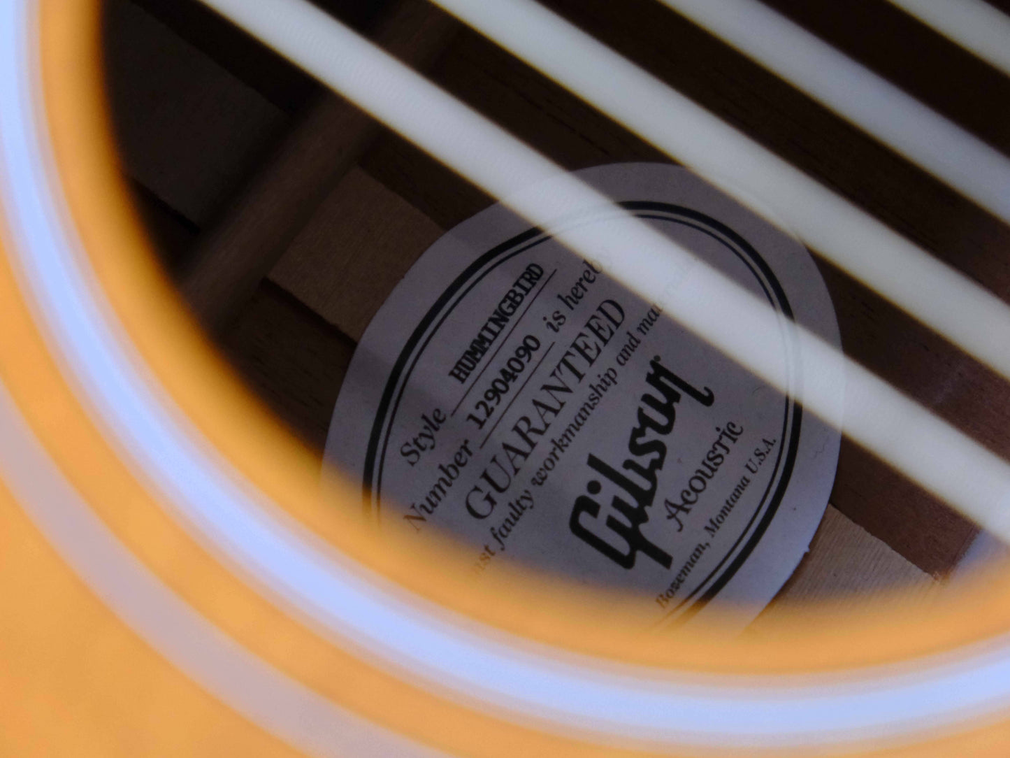 Gibson Hummingbird 2014 Heritage Cherry Sunburst