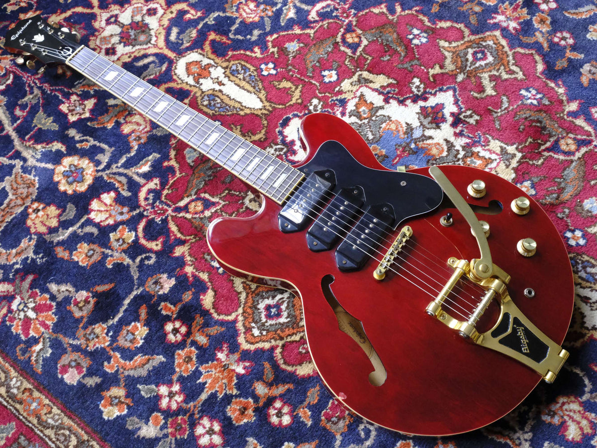 Epiphone Riviera Custom P93 2013 Wine Red