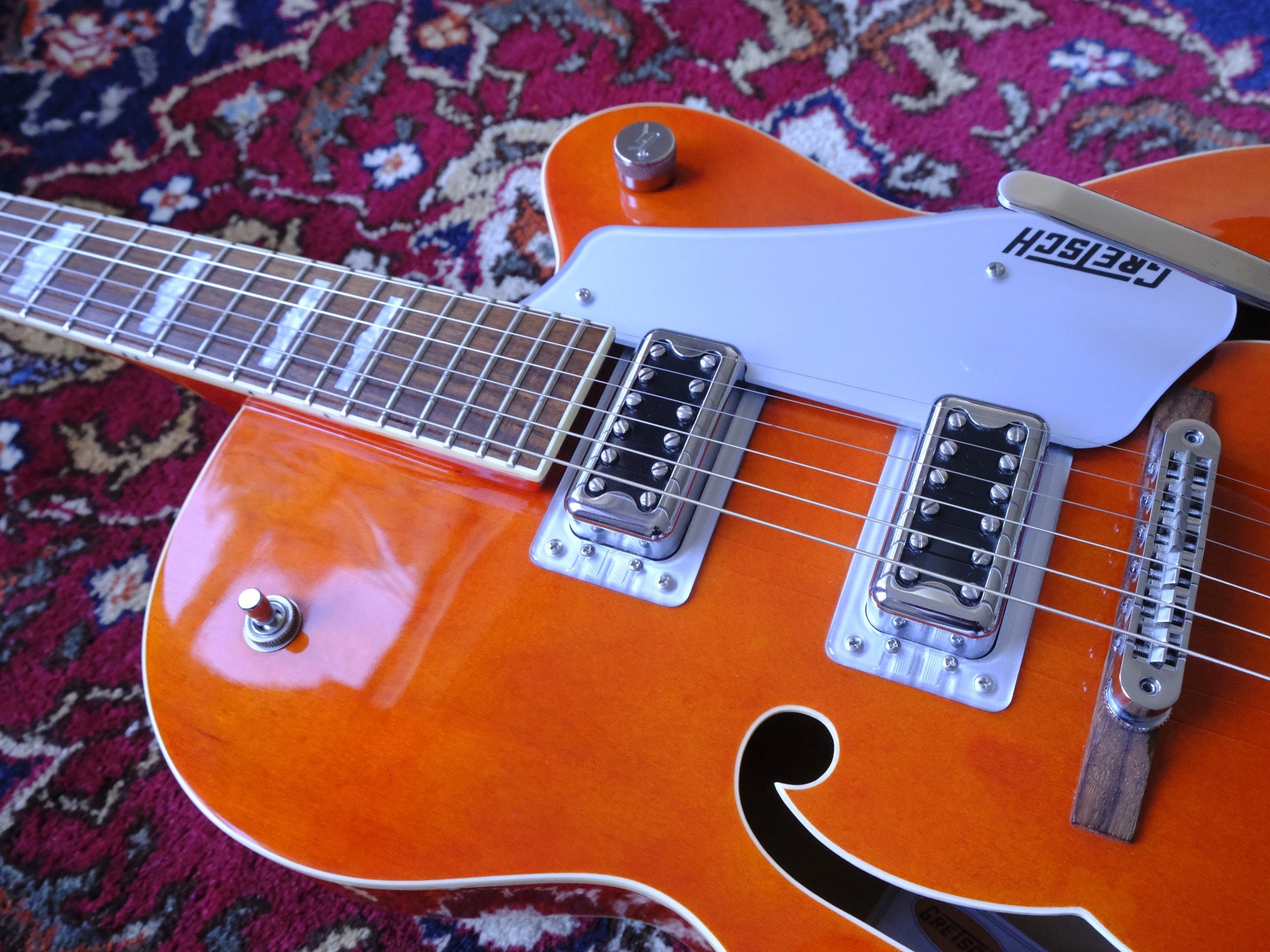 Gretsch G5420T Electromatic 2014 Orange Stain – Rinkies Guitars