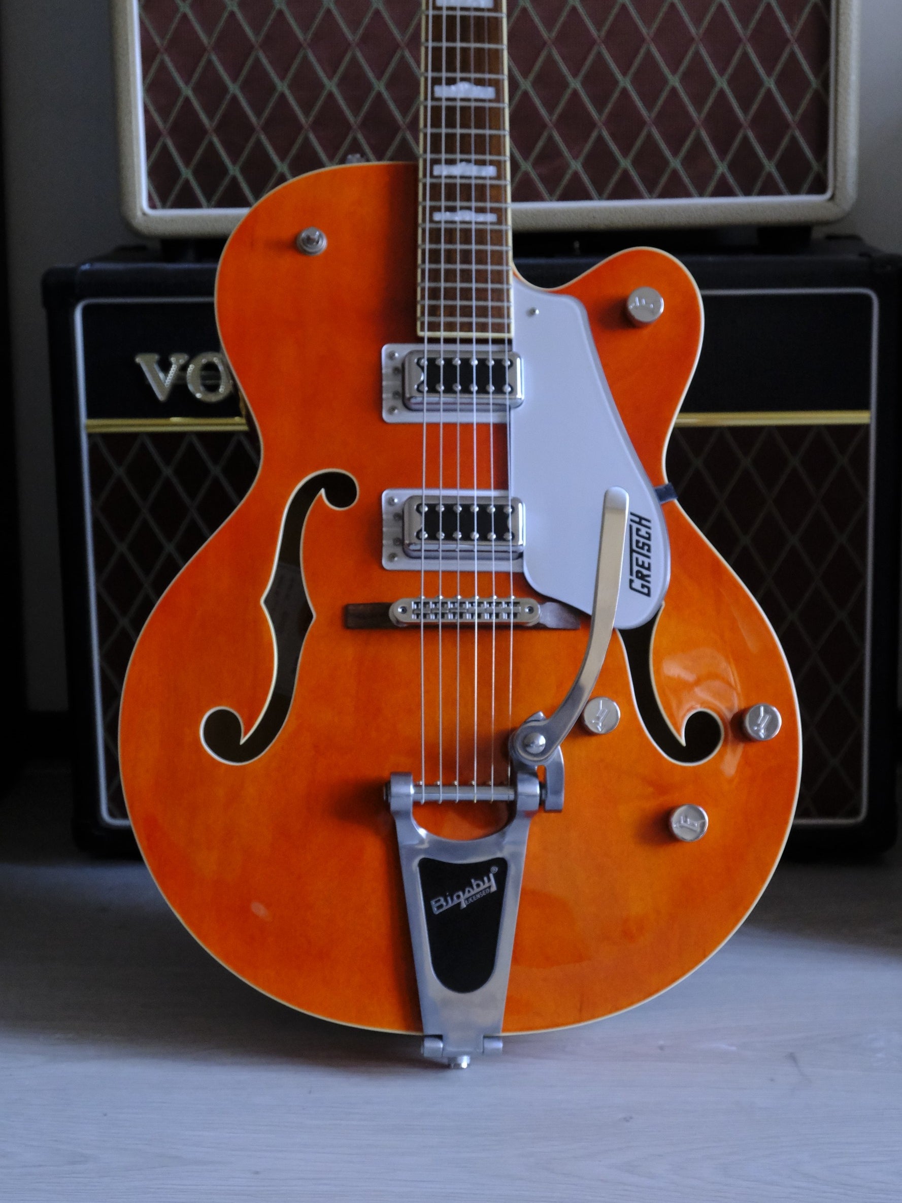 Gretsch G5420T Electromatic 2014 Orange Stain – Rinkies Guitars
