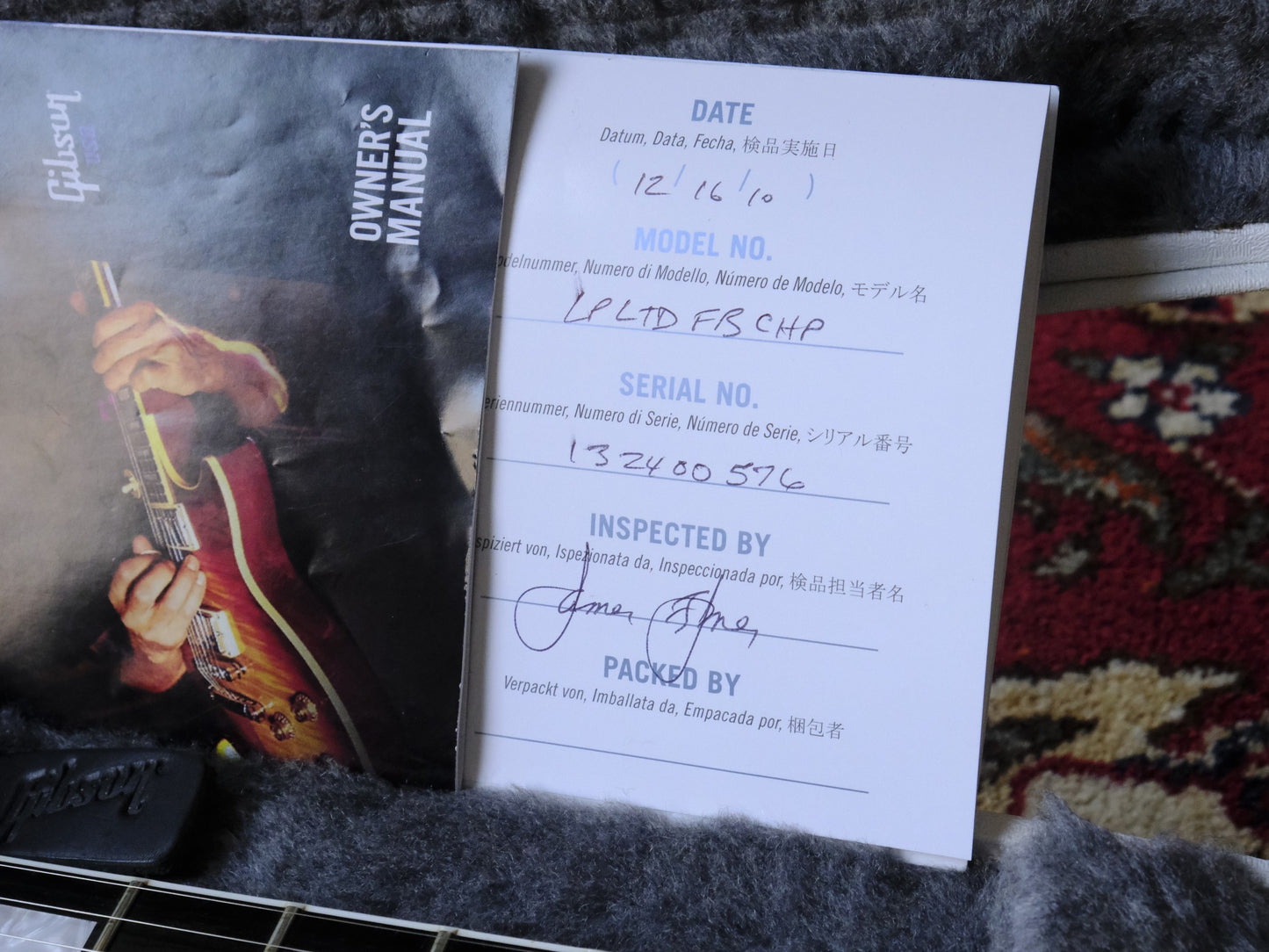 Gibson Les Paul Standard Limited 2010 Fireball