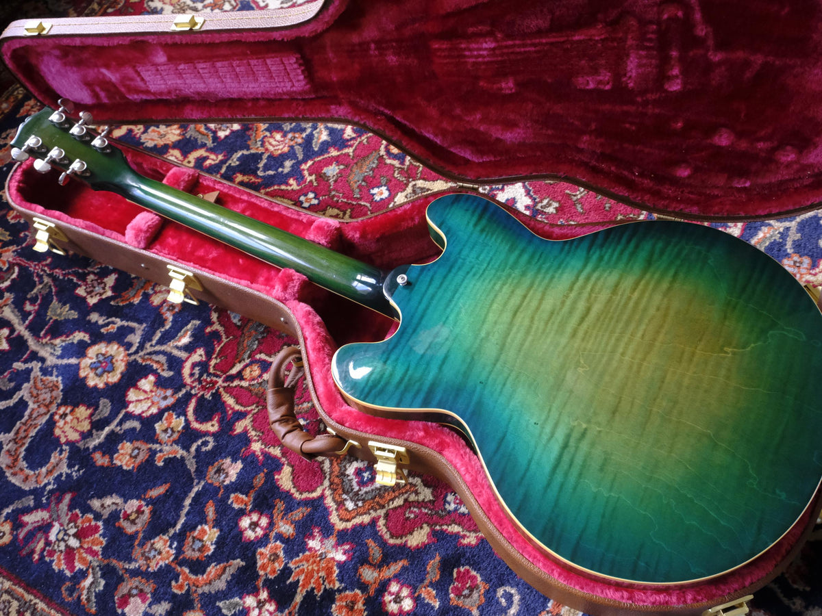 Gibson Memphis ES-335 Block 2018 Figured Aquamarine