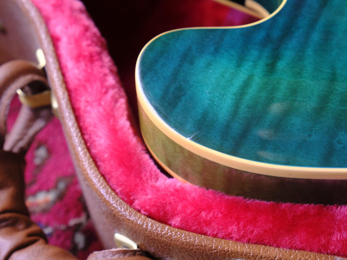 Gibson Memphis ES-335 Block 2018 Figured Aquamarine
