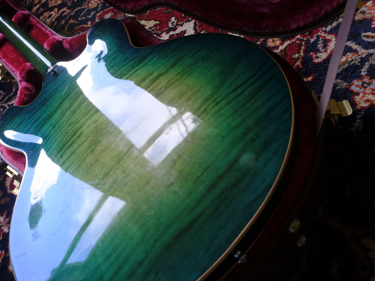 Gibson Memphis ES-335 Block 2018 Figured Aquamarine